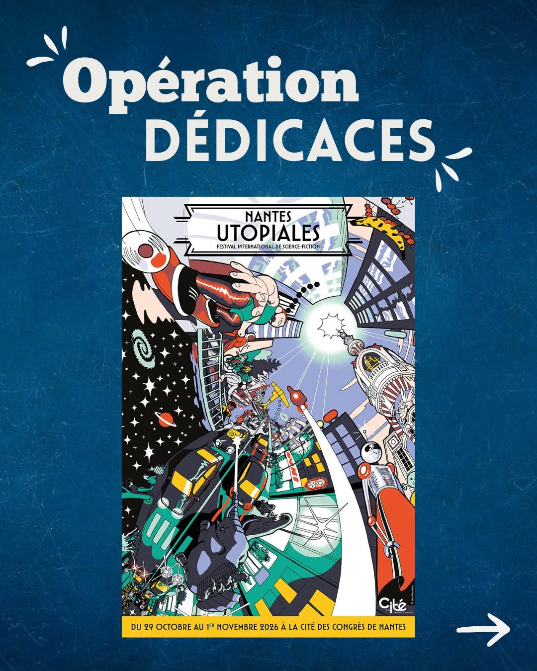 Utopiales : la Big Opération des Nouvelles éditions Actusf